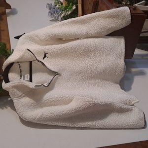 PINK Sherpa Pullover